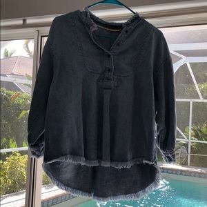 Anthropologie jean pull over sweater